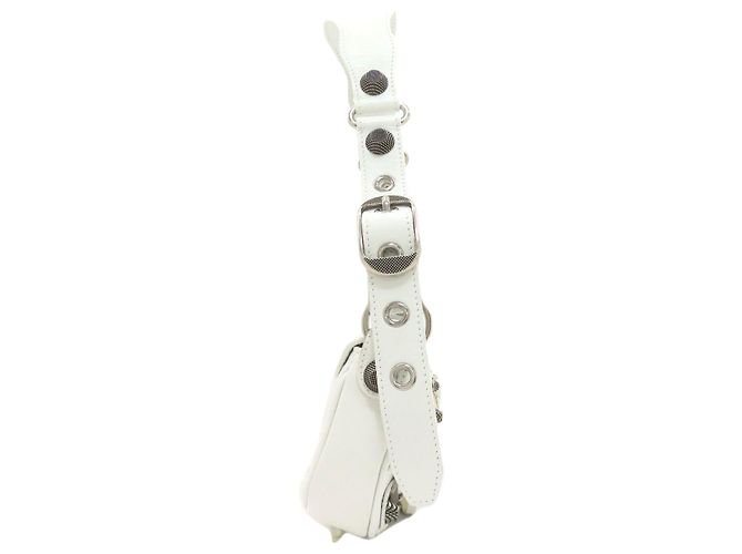 Borsa a tracolla Louis Vuitton Le Cagole Bianco - vista 3