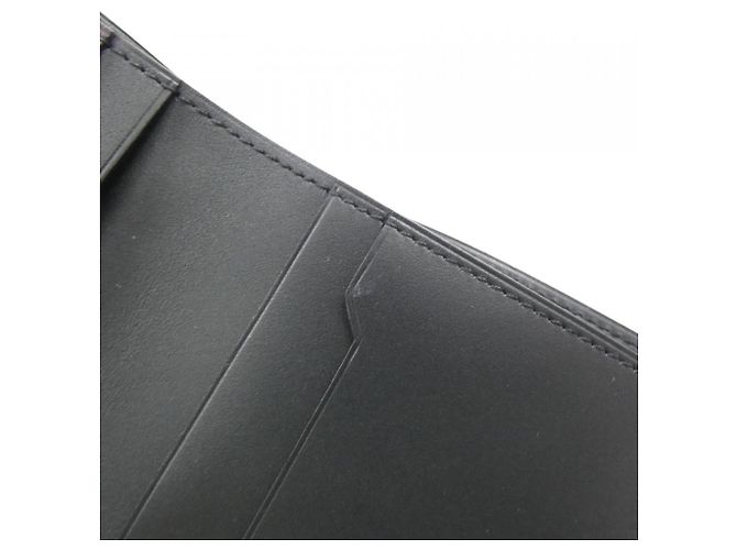 Hermès Hermes Manhattan Medium Duo Wallet Blau Bordeaux - Ansicht 4