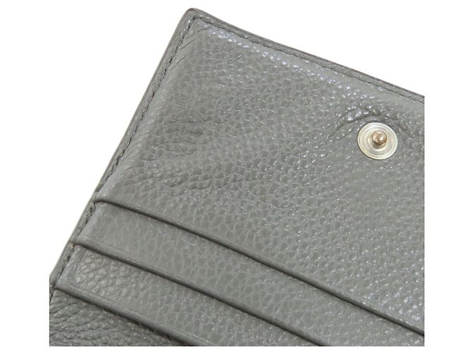 Prada Logo Leder-Bifold-Geldbörse Schwarz - Ansicht 12