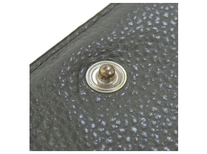 Prada Logo Leder-Bifold-Geldbörse Schwarz - Ansicht 16