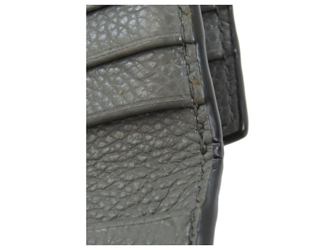 Prada Logo Leder-Bifold-Geldbörse Schwarz - Ansicht 19