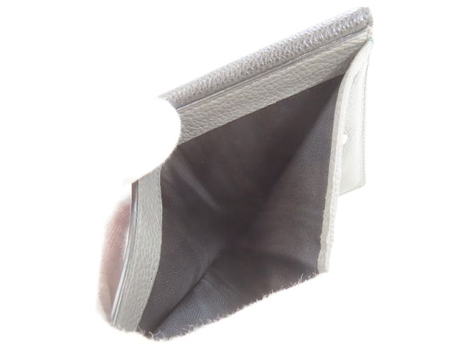Prada Logo Leder-Bifold-Geldbörse Schwarz - Ansicht 6