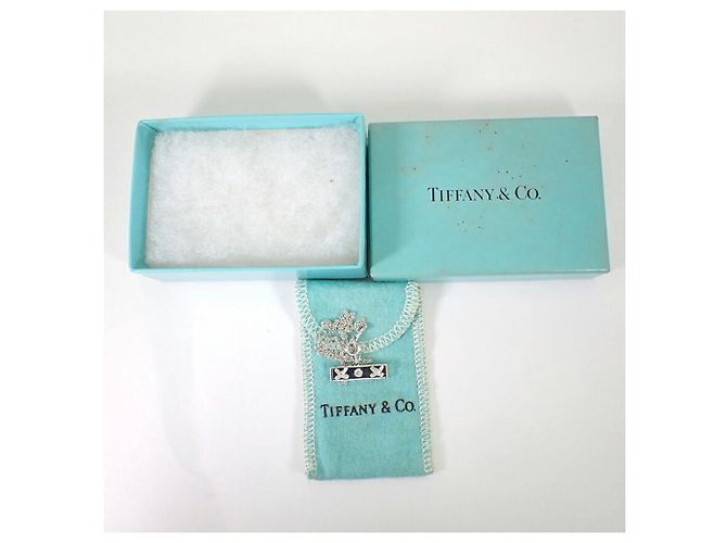 Collana Tiffany & Co. 925 Kiss Bar Diamond Paloma Picasso Argento - vista 10