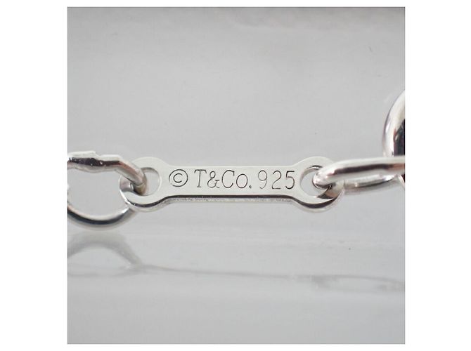 Collana Tiffany & Co. 925 Kiss Bar Diamond Paloma Picasso Argento - vista 9