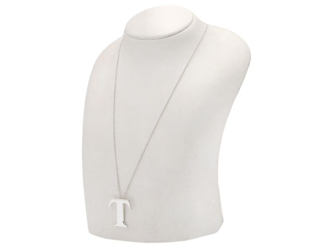Collana in argento Tiffany & Co. T Logo - vista 4
