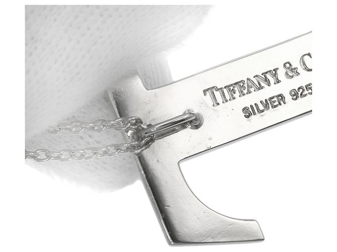 Collana in argento Tiffany & Co. T Logo - vista 6