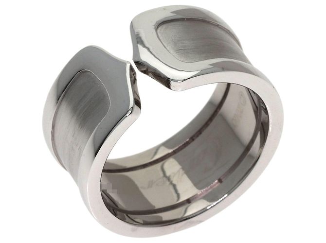 Cartier C2 Band Ring aus 18K Weißgold - Ansicht 2