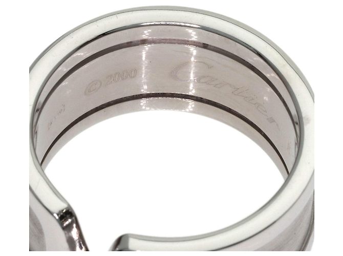 Cartier C2 Band Ring aus 18K Weißgold - Ansicht 5
