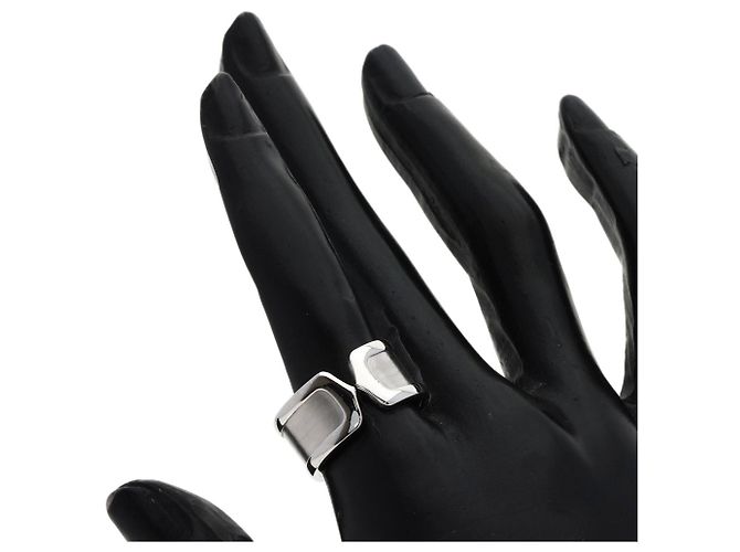 Cartier C2 Band Ring aus 18K Weißgold - Ansicht 7