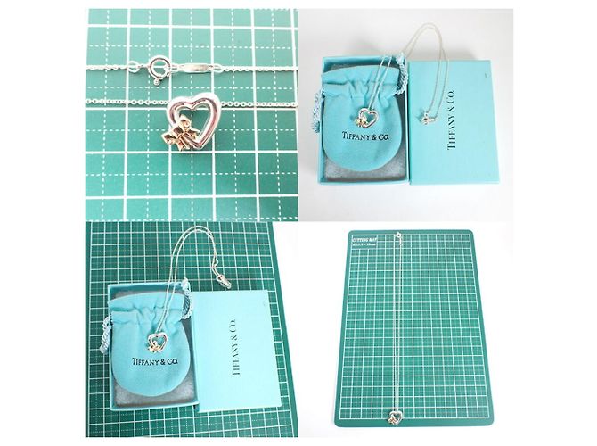 Collana con pendente Tiffany & Co. 925 750 Heart Ribbon - vista 10
