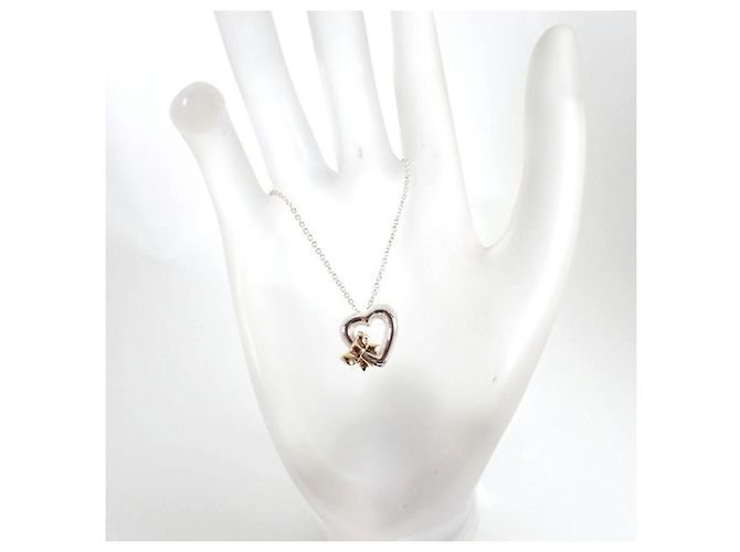Collana con pendente Tiffany & Co. 925 750 Heart Ribbon - vista 6