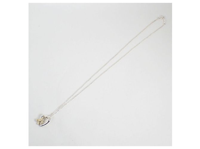 Collana con pendente Tiffany & Co. 925 750 Heart Ribbon - vista 7