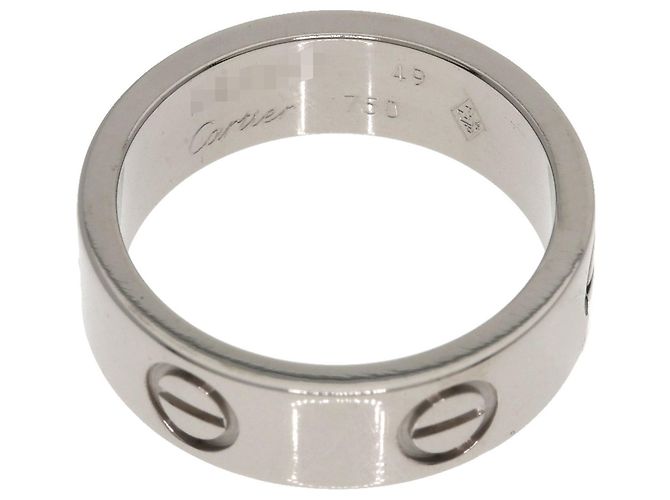 Cartier Love Ring aus 18K Weißgold - Ansicht 4