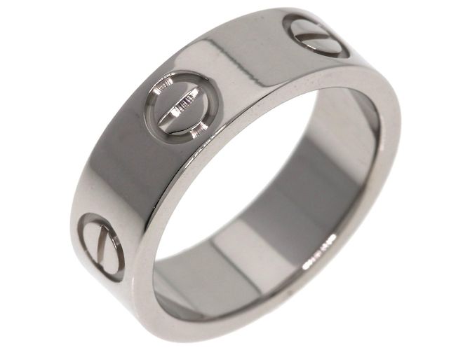 Cartier Love Band Ring aus 18K Weißgold - Ansicht 2