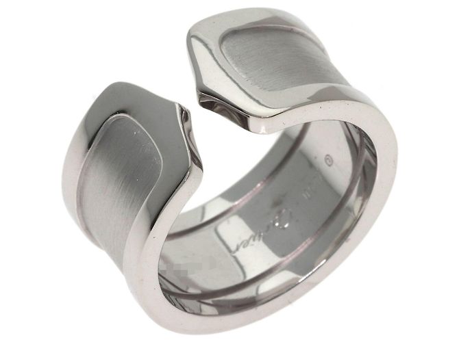 Cartier C2 Band Ring aus 18K Weißgold - Ansicht 2