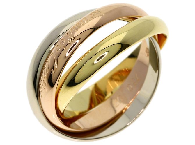 Anello Trinity #57 in oro 18K di Cartier - vista 2