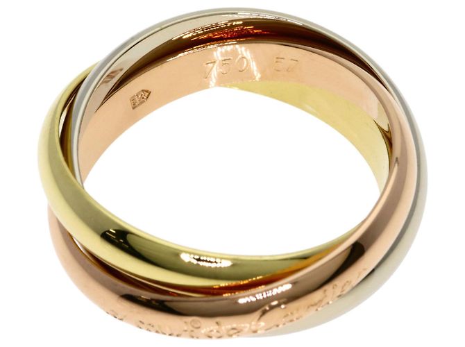 Anello Trinity #57 in oro 18K di Cartier - vista 3