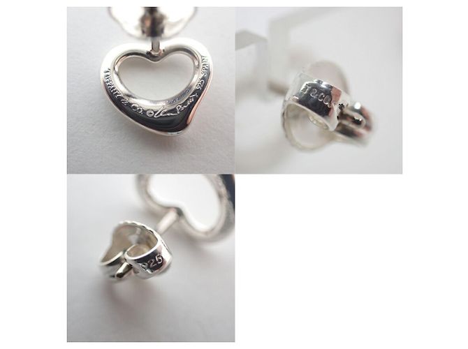 Orecchini a lobo a forma di cuore in argento 925 Tiffany & Co. - vista 7