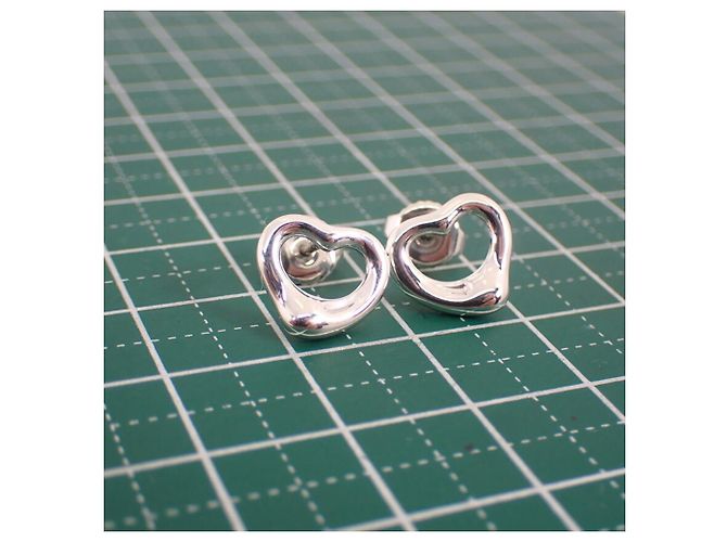 Orecchini a lobo a forma di cuore in argento 925 Tiffany & Co. - vista 9