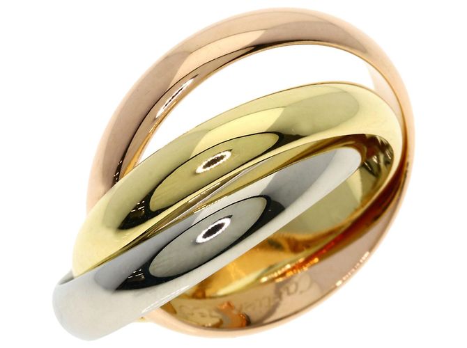 Anello Trinity MM #53 in oro 18K di Cartier - vista 2