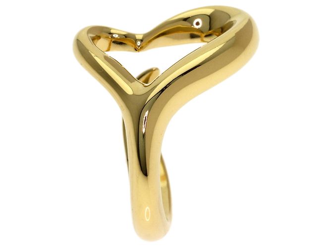 Anello Open Heart di Tiffany & Co. in oro giallo 18K - vista 3