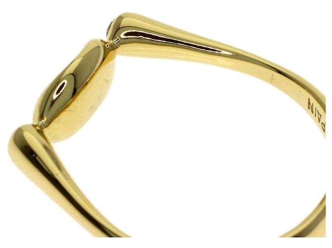 Anello Bean a 2 pezzi in diamante di Tiffany & Co. in oro giallo 18K - vista 10