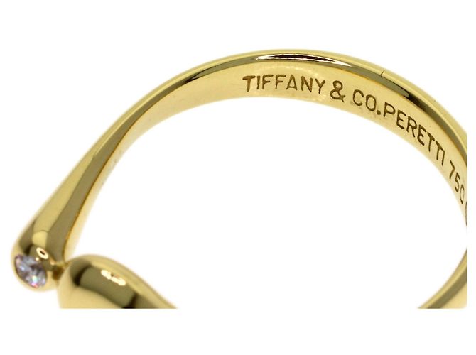 Anello Bean a 2 pezzi in diamante di Tiffany & Co. in oro giallo 18K - vista 11