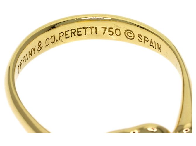 Anello Bean a 2 pezzi in diamante di Tiffany & Co. in oro giallo 18K - vista 5
