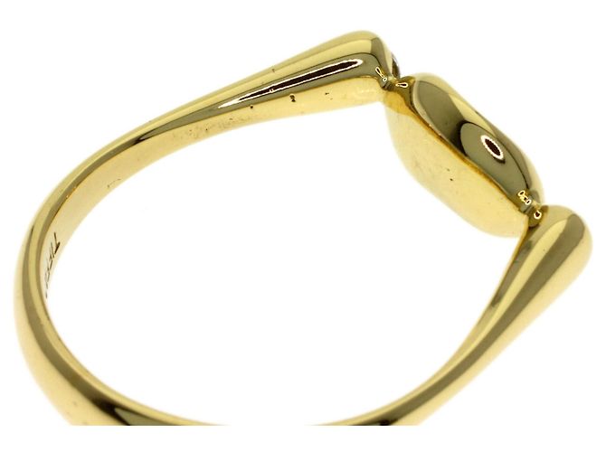 Anello Bean a 2 pezzi in diamante di Tiffany & Co. in oro giallo 18K - vista 9