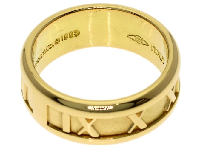 Anello Atlas di Tiffany & Co. in oro giallo 18K - vista 4