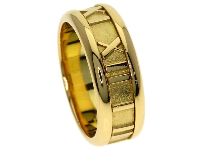Anello Atlas di Tiffany & Co. in oro giallo 18K - vista 7