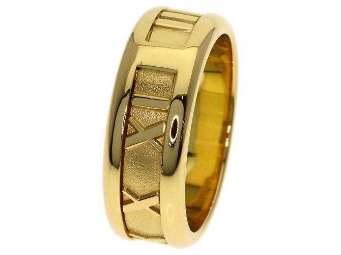 Anello Atlas di Tiffany & Co. in oro giallo 18K - vista 8