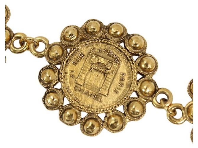 Cambon Bracciale con charm Chanel in oro - vista 6