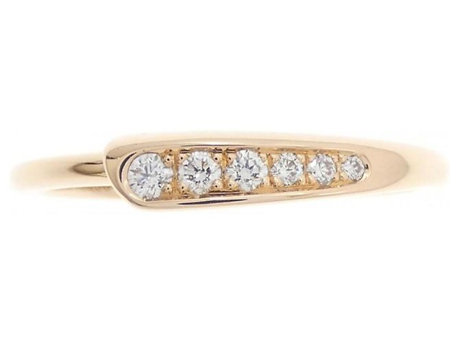 Hermès Hermes Ring aus Roségold und Diamanten Golden - Ansicht 2