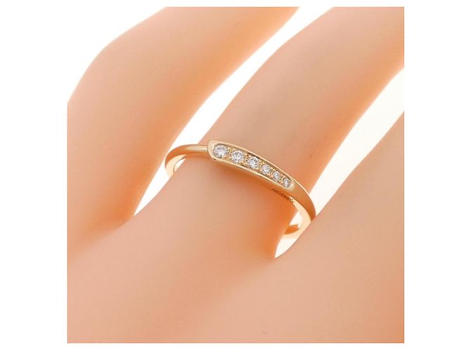 Hermès Hermes Ring aus Roségold und Diamanten Golden - Ansicht 5