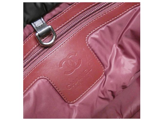 Chanel Coco Cocoon Handtasche Schwarz Bordeaux - Ansicht 10