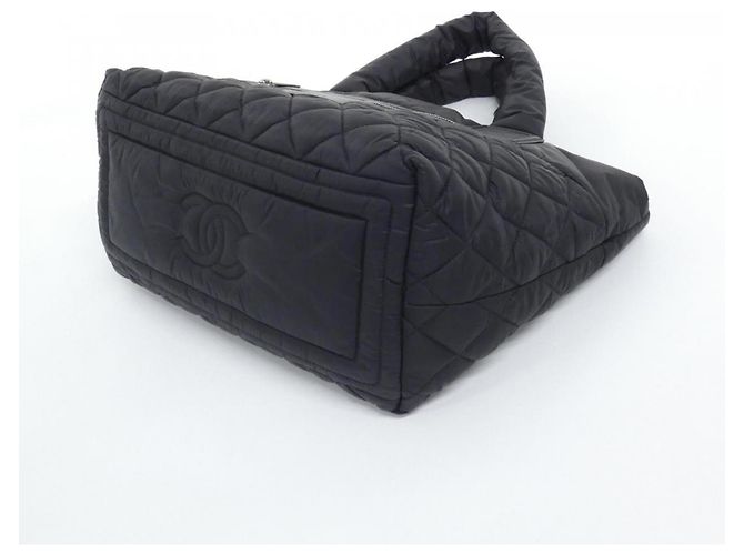 Chanel Coco Cocoon Handtasche Schwarz Bordeaux - Ansicht 3