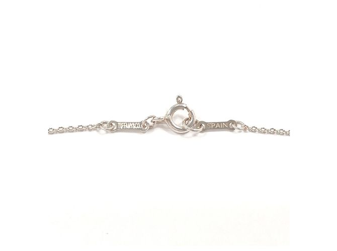 Tiffany & Co Collana Tiffany Double Teardrop Elsa Peretti Argento - vista 6