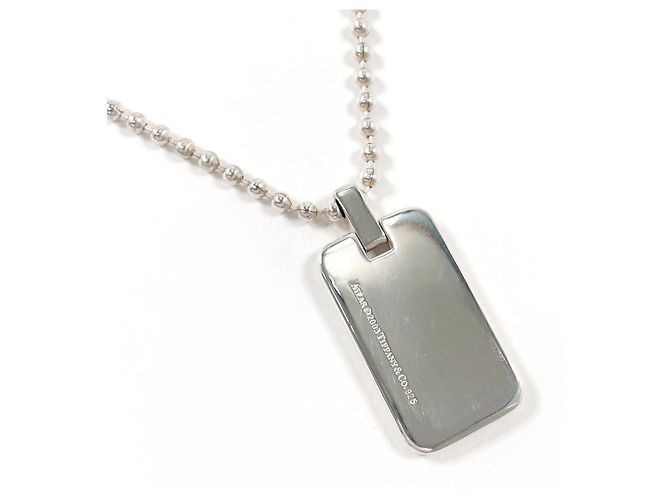 Tiffany & Co Collana a catena Atlas Plate di Tiffany Argento - vista 2