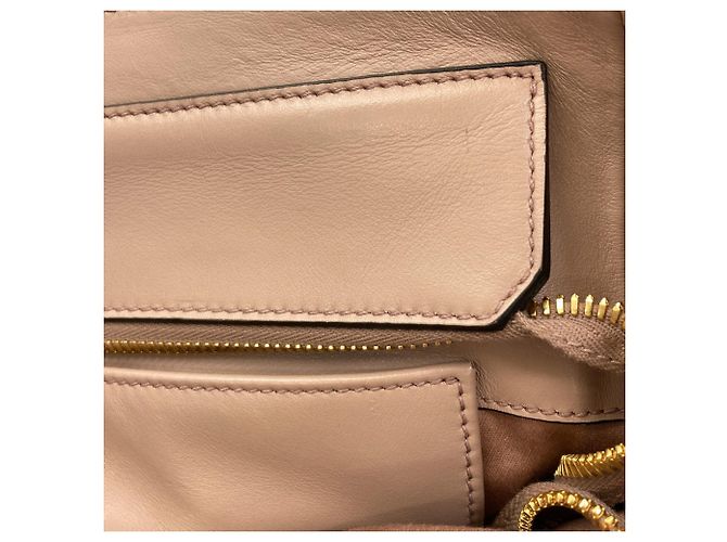 Sac cabas 2-en-1 en cuir Miu Miu - vue 10