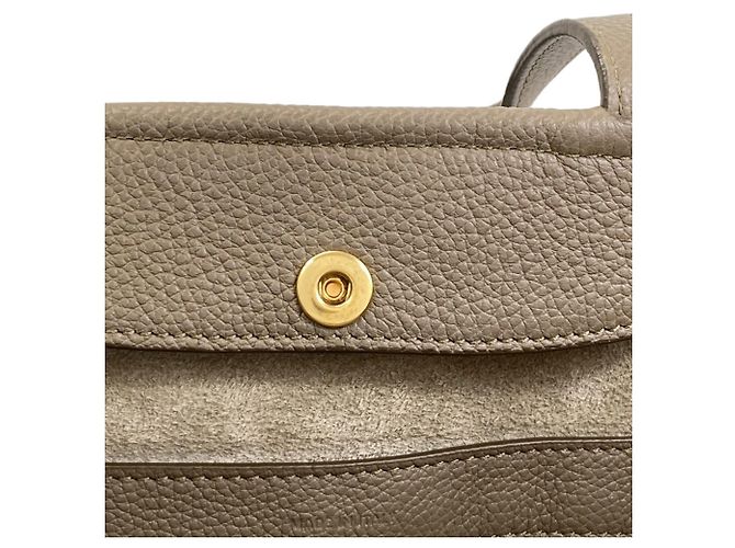 Céline Celine Small Fold Cabas 2-Way Tote Bag Beige - vista 13