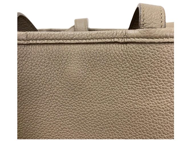 Céline Celine Small Fold Cabas 2-Way Tote Bag Beige - vista 14