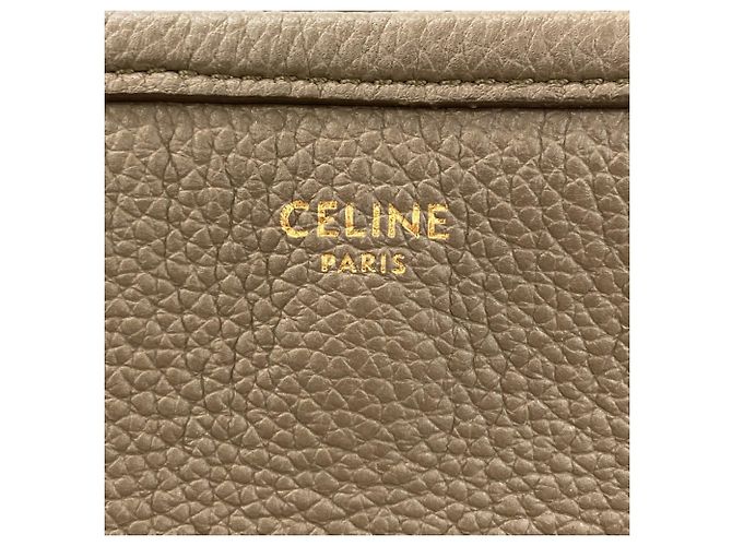 Céline Celine Small Fold Cabas 2-Way Tote Bag Beige - vista 6
