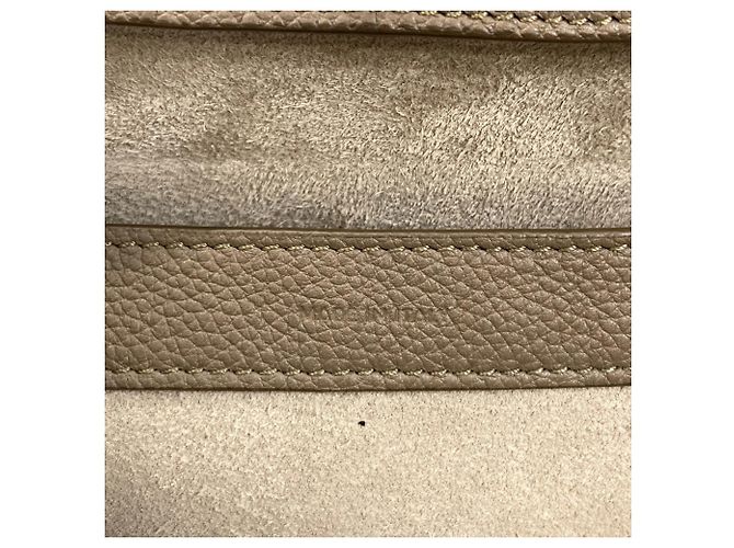 Céline Celine Small Fold Cabas 2-Way Tote Bag Beige - vista 7