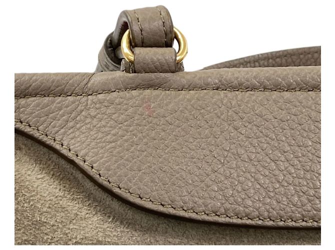 Céline Celine Small Fold Cabas 2-Way Tote Bag Beige - vista 9