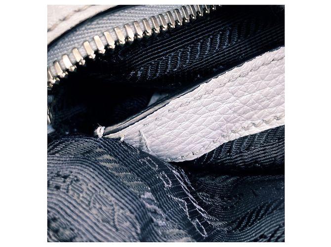 Prada 2-Way Schultertasche Grau - Ansicht 12