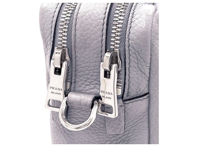 Prada 2-Way Schultertasche Grau - Ansicht 16