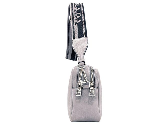 Prada 2-Way Schultertasche Grau - Ansicht 3