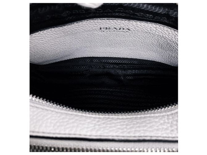 Prada 2-Way Schultertasche Grau - Ansicht 5