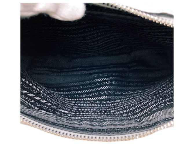 Prada 2-Way Schultertasche Grau - Ansicht 6